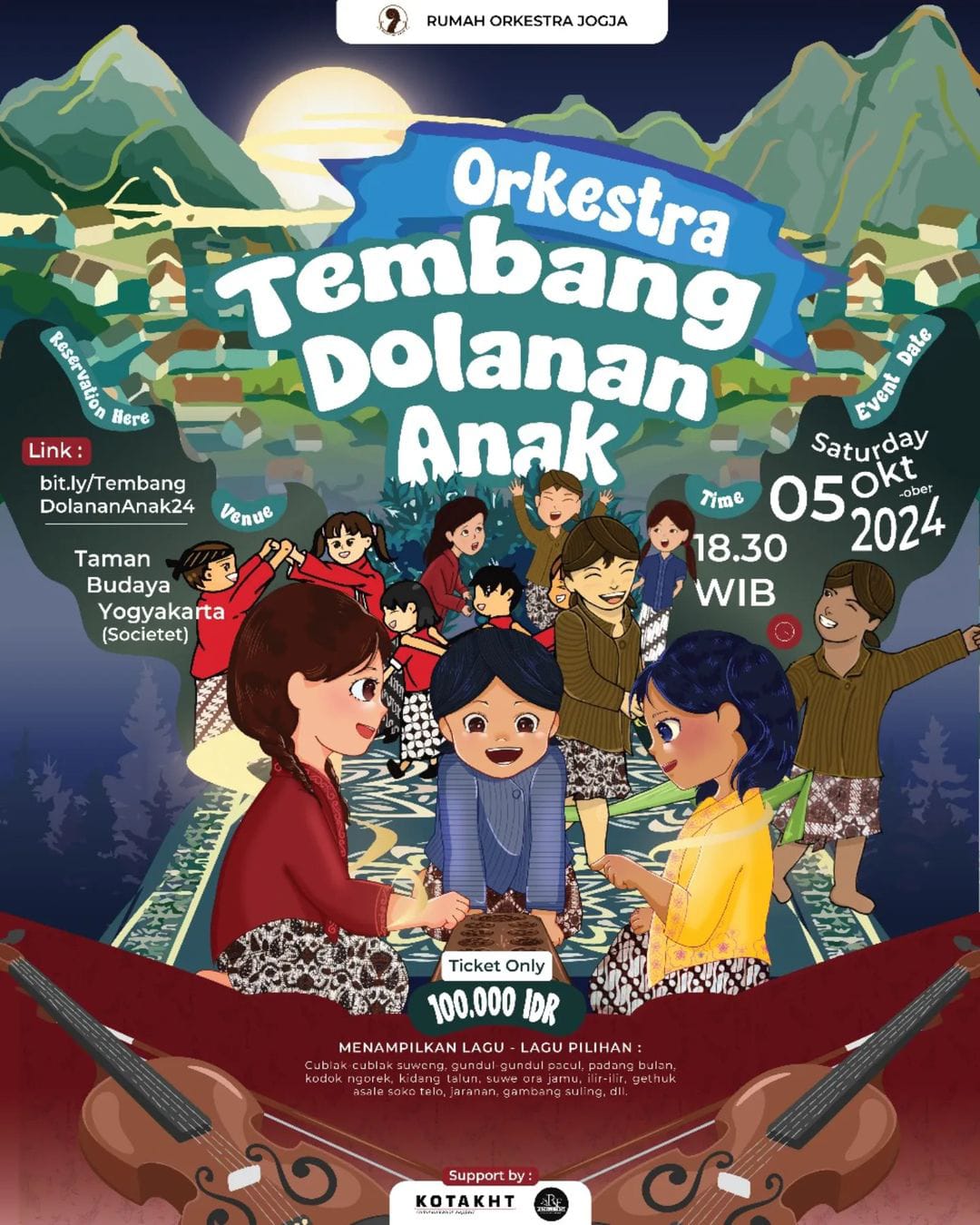 Orkestra Tembang Dolanan Anak.