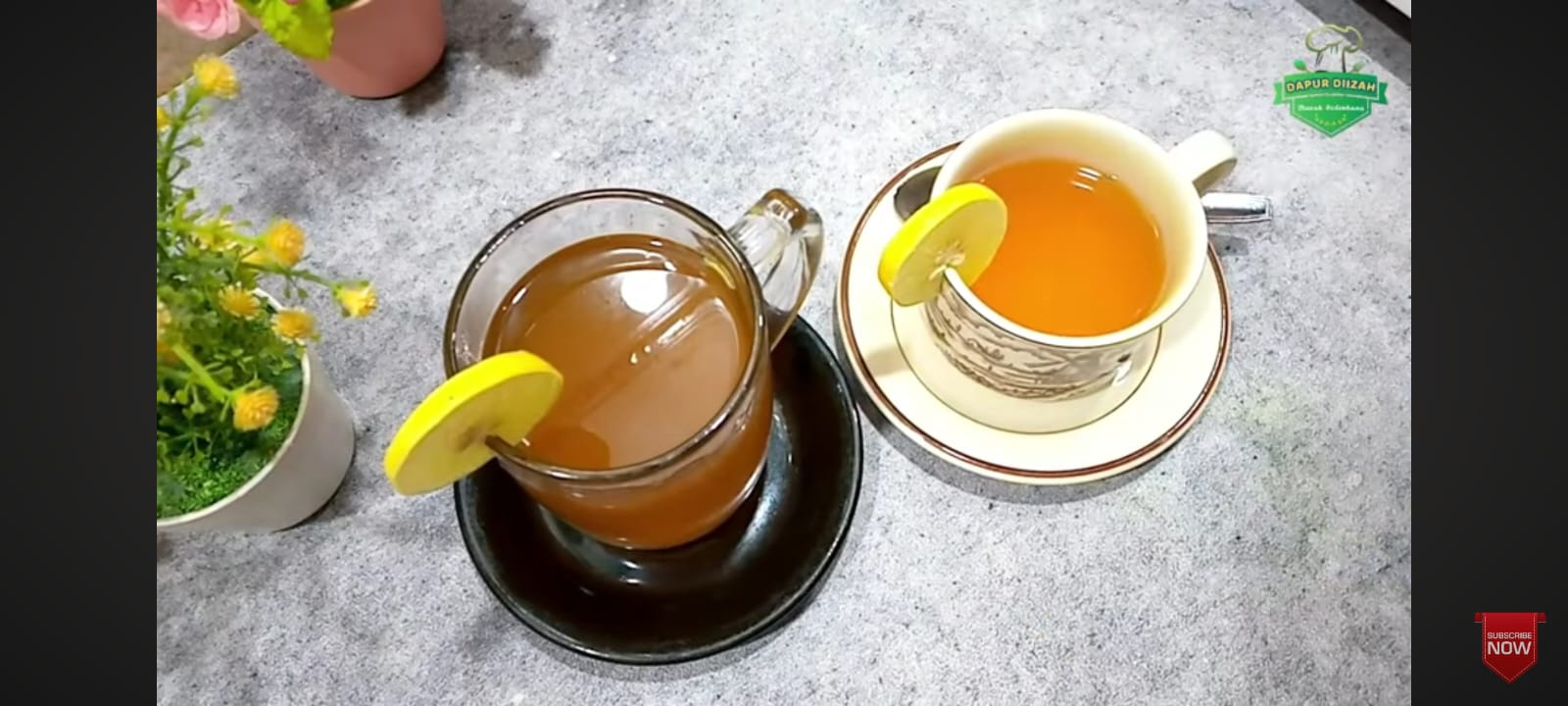 Wedang Jahe komplit saat disajikan.