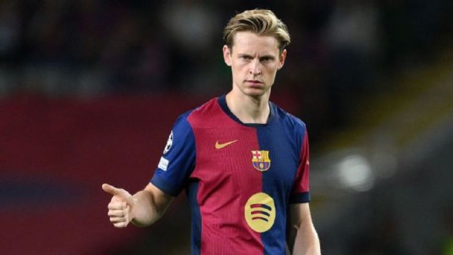 Frenkie De Jong kembali perkuat Barcelona setelah absen selama lima bulan karena cedera pergelangan kaki (getty)
