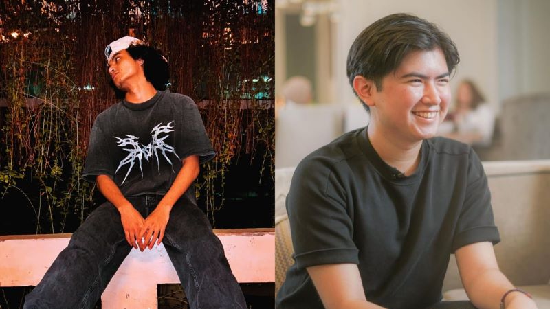 Foto Vadel Badjideh dan  Sean Michael Alexander.