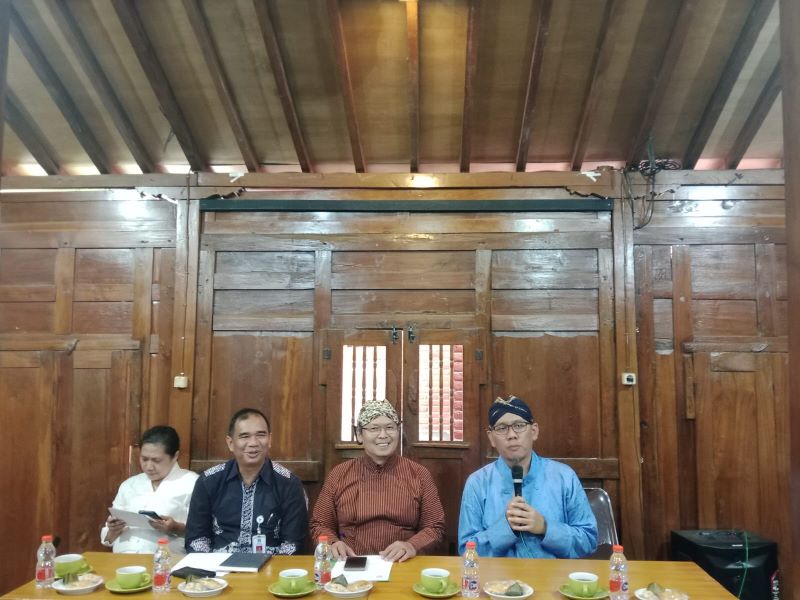 Konferensi pers yang digelar Pemkab Sleman, Kamis (3/10)