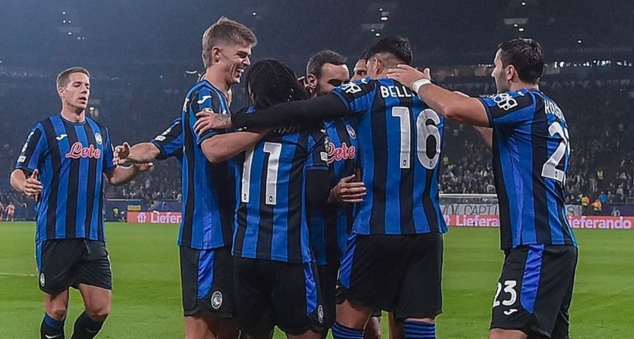 Selebrasi penggawa Atalanta rayakan kemenangan atas Shakhtar Donetsk di Liga Champions (ig atalantabc)