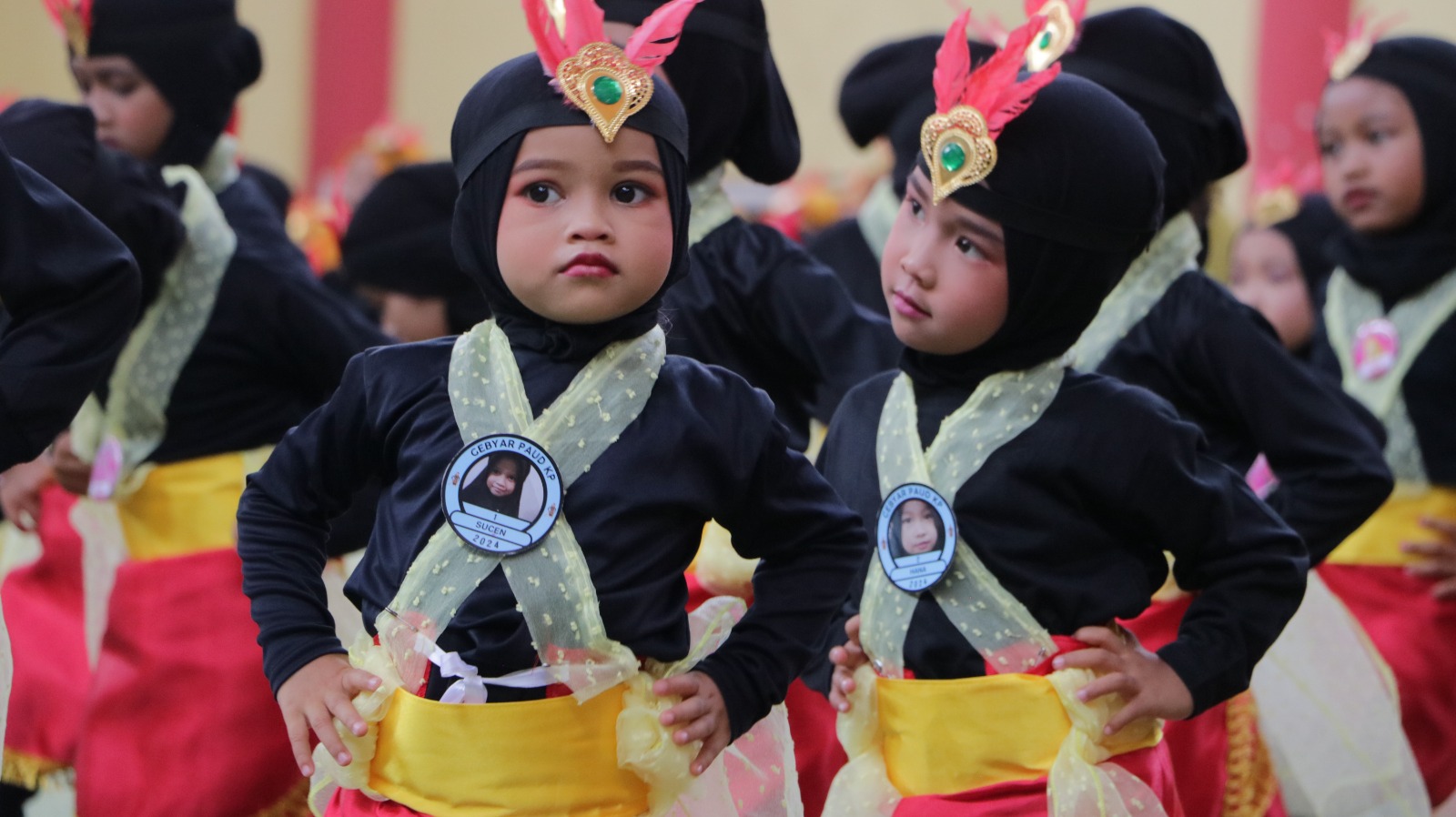 Sebanyak 500 anak ikut serta dalam Gebyar PAUD Kulon Progo 2024 di GOR Cangkring Wates, Kamis (3/10/2024)  &nbsp;