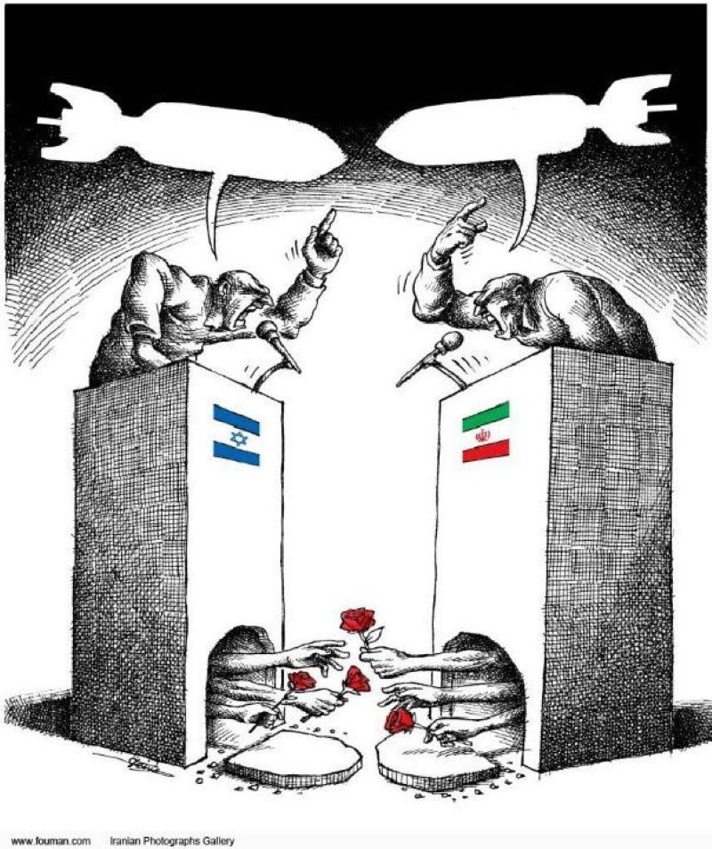 Timur Tengah-Iran Siap Berdamai, Namun Israel Siap Membalas.
