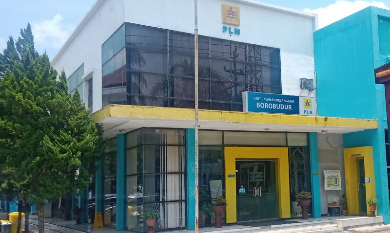 Ilustrasi kantor PLN UPL Borobudur.