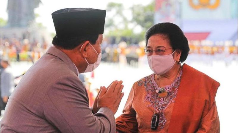 Pertemuan Prabowo dan Megawati.
