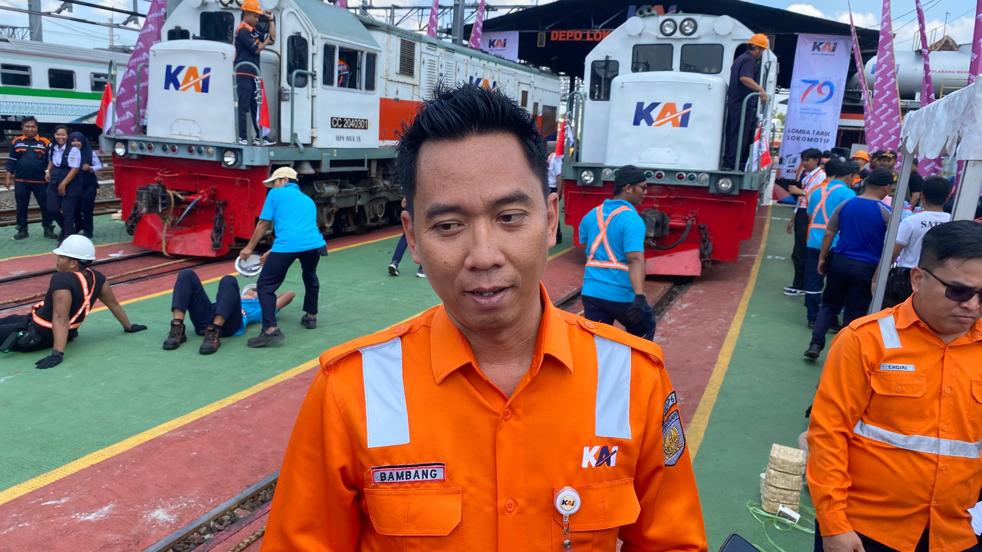 Executive Vice President (EVP) PT KAI Daop 6 Yogyakarta Bambang Respationo.  (AGUNG DWI PRAKOSO/ RADAR JOGJA)
