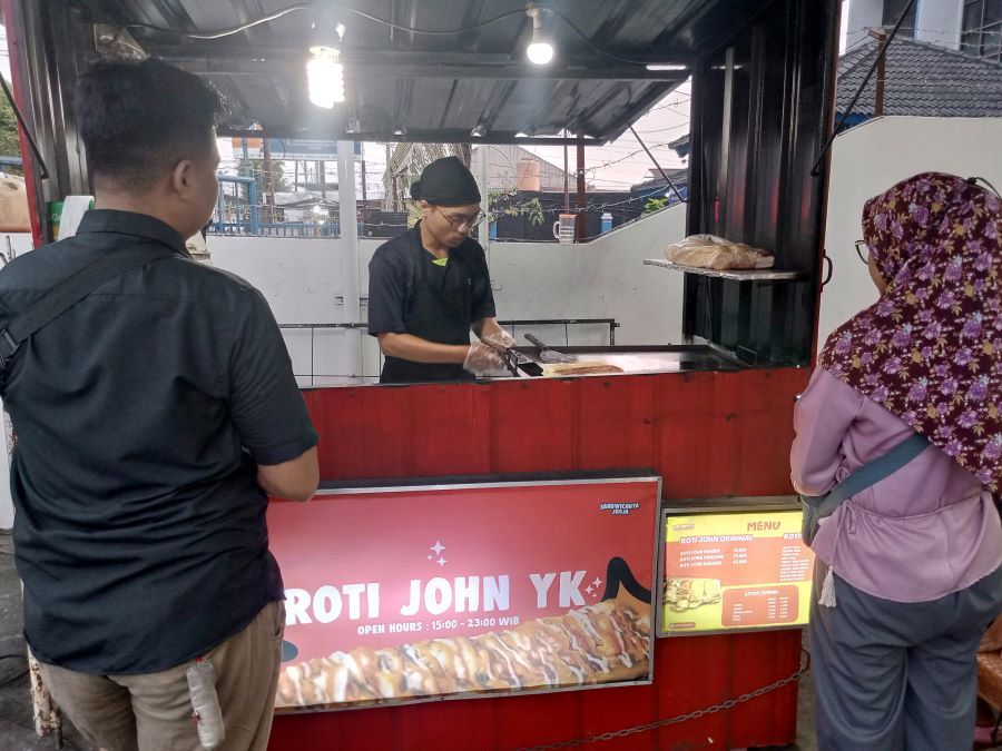 Roti John YK menjadi salah satu UMKM di Kota Jogja