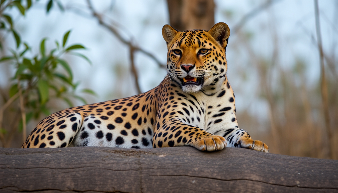 Ilustrasi Sang Pelari Tercepat Cheetah (AI/Art Generator)