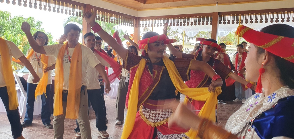 SEMAKIN DIKENAL - Kegiatan Fam Trip 2024 melibatkan jurnalis asing dan influencer di kawasan Eko Wisata Nglanggeran Sabtu (5/10/2024)