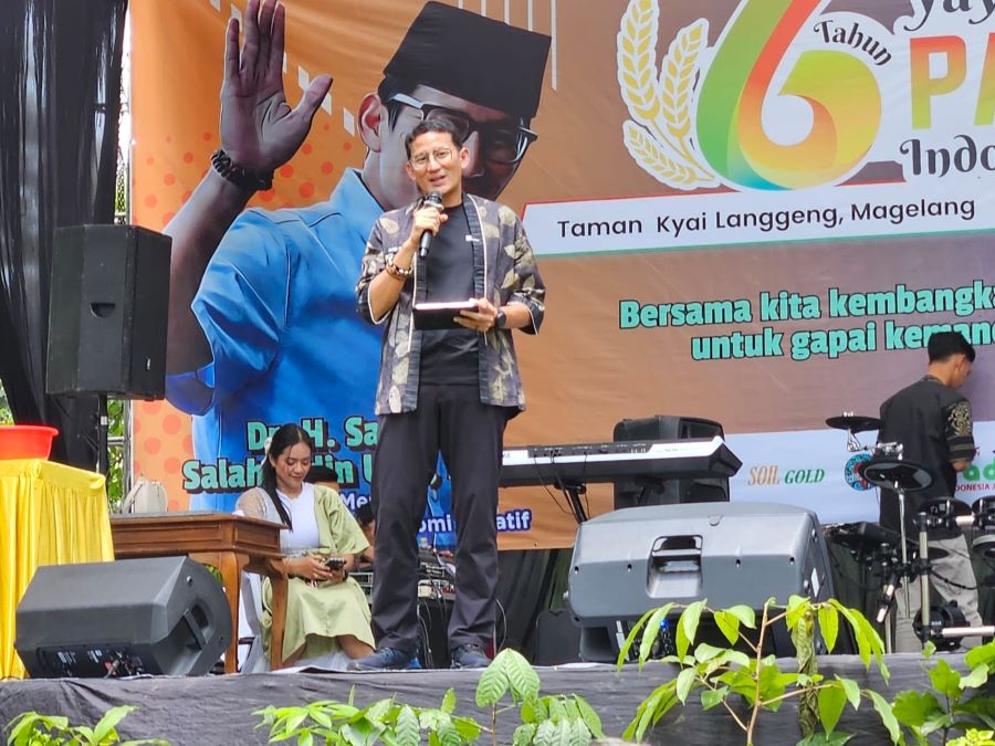 Menparekraf Sandiaga Salahuddin Uno