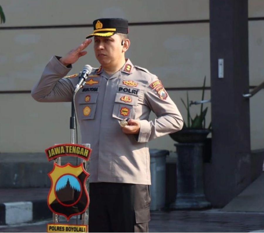 Foto AKBP Muhammad Yoga (Sumber: Akun Instagram @mas_kapolres)