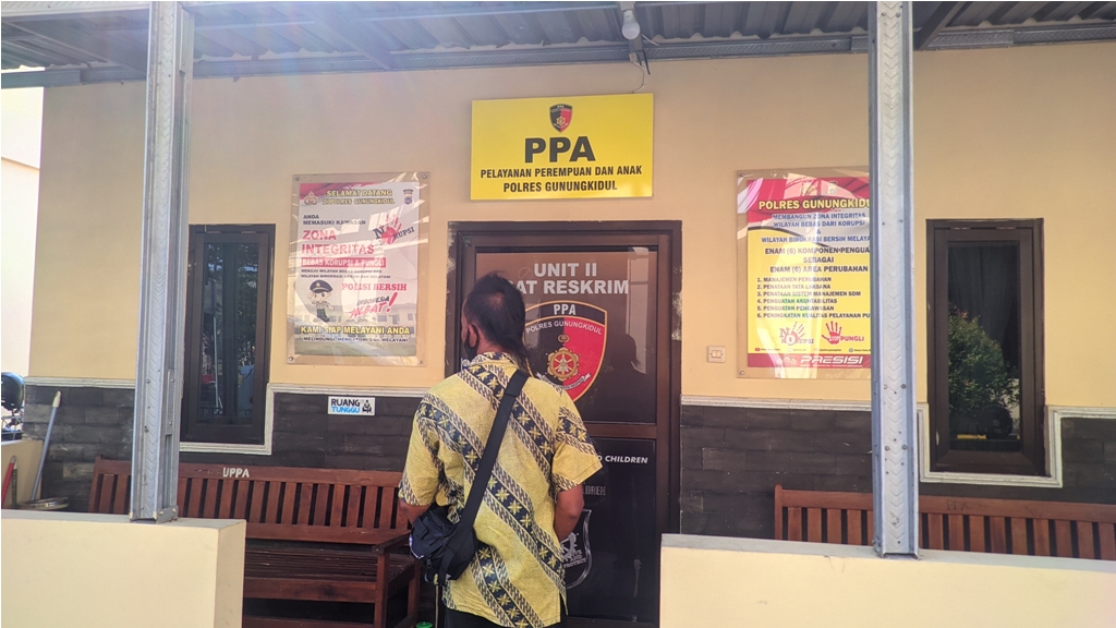 Gedung unit Perlindungan Perempuan dan Anak (PPA) Polres Gunungkidul.