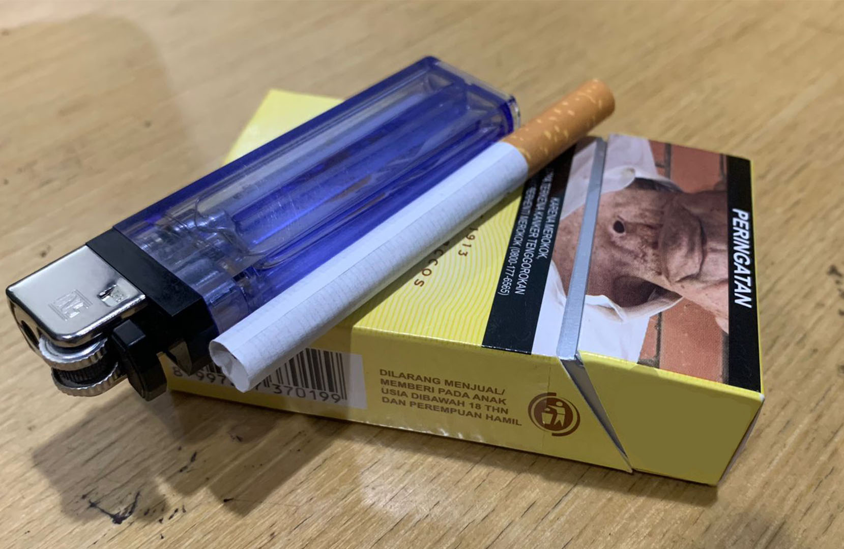 Ilustrasi rokok.