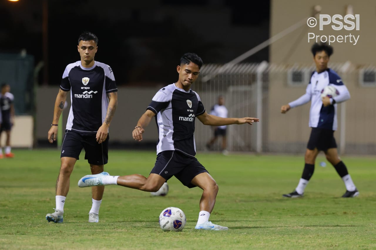 Penggawa timnas Indonesia terus matangkan persiapan jelang melawan Bahrain (PSSI)
