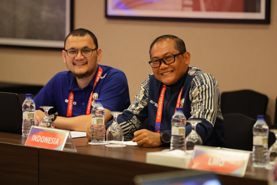 Manajer timnas Indonesia, Sumardji (PSSI)