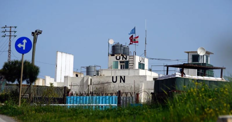 Markas UNIFIL (The United Nations Interim Force in Lebanon) di Lebanon.