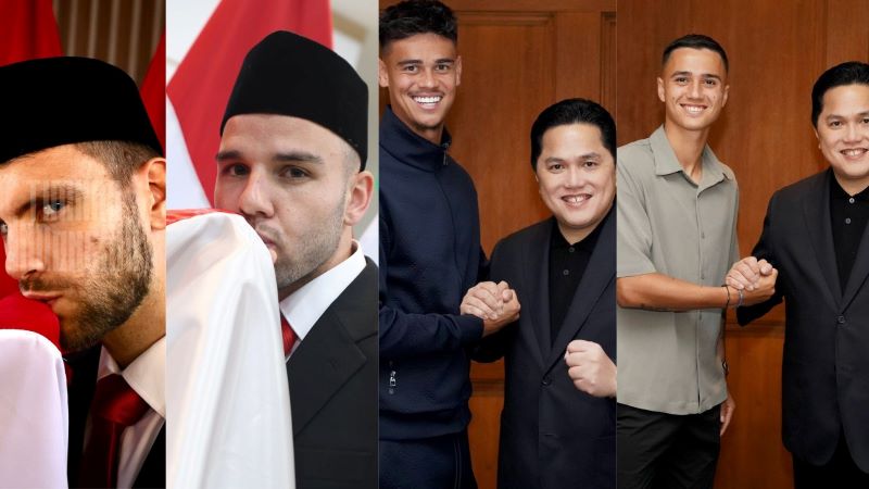 Maarten Paez, Calvin Verdonk, Mees Hillgers, Eliano Reijnders Terdaftar sebagai Pemain Diaspora Oleh PSSI Erick Thohir.