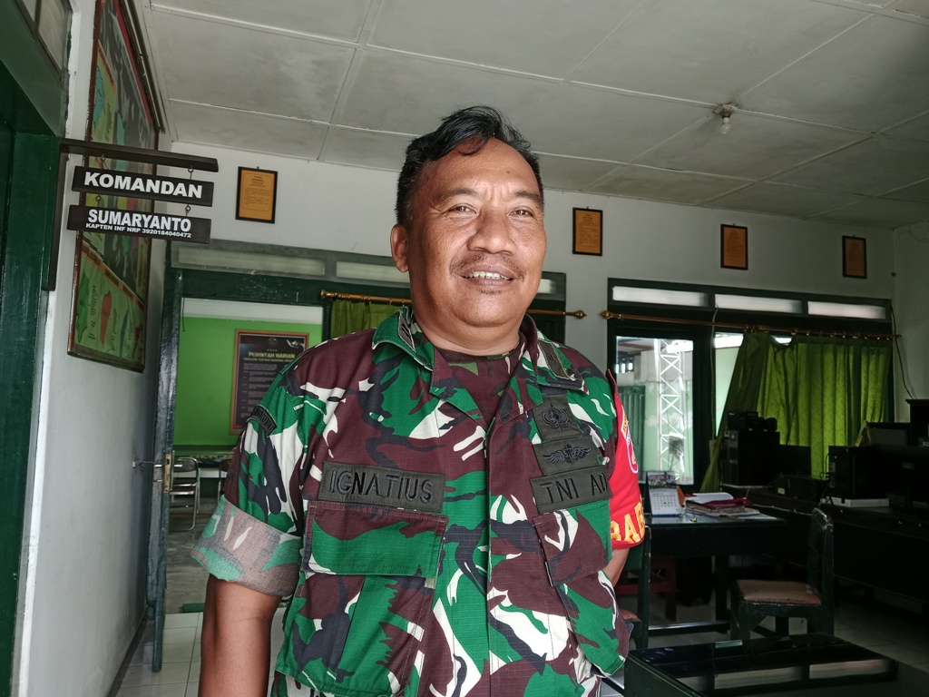 Batituud Koramil Godean Ignatius Mardani