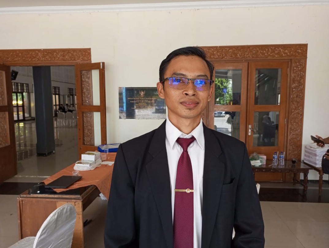 Koordinator Divisi Teknis Penyelenggaraan Pemilu KPU Kebumen Heri Purnama
