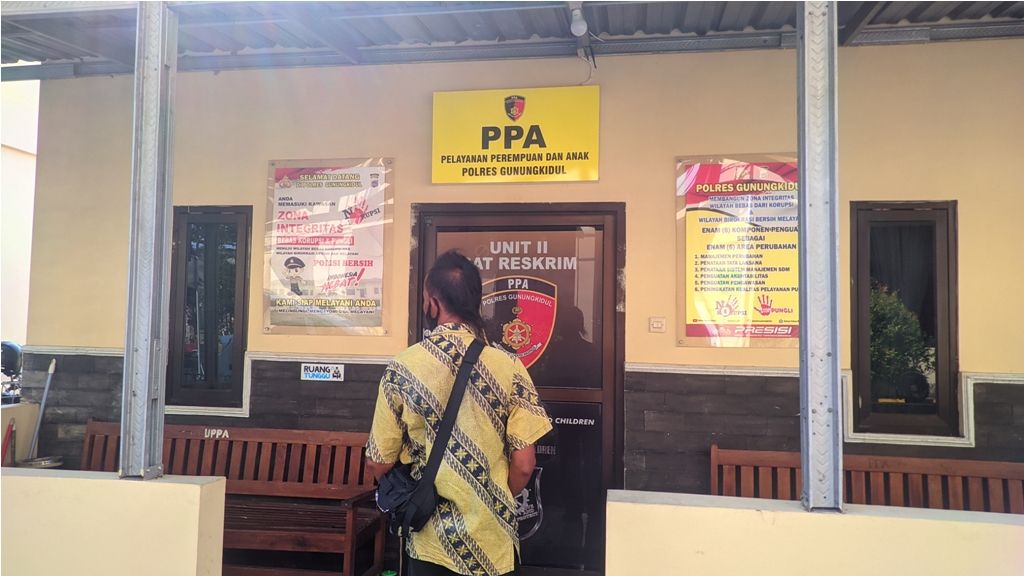 Gedung unit Perlindungan Perempuan dan Anak (PPA) Polres Gunungkidul.
