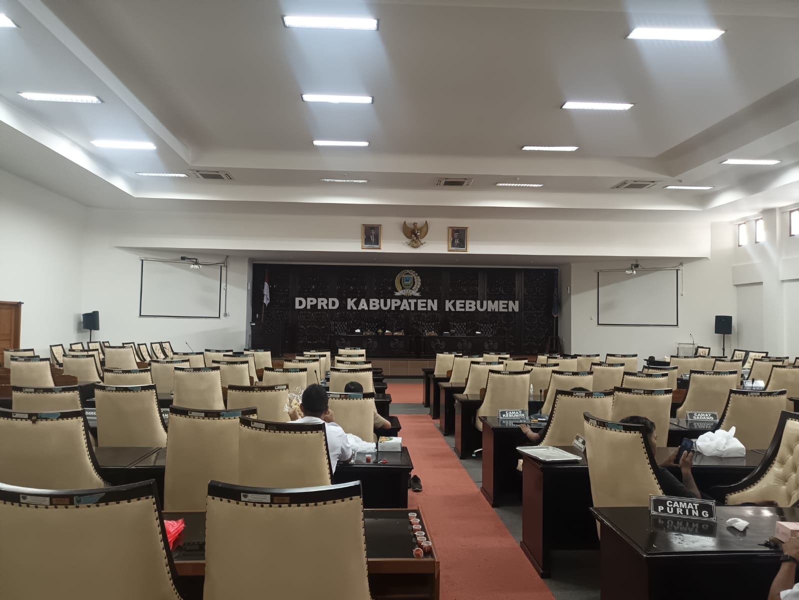 SEPI : Sidang paripurna DPRD Kebumen tentang penyampaian Raperda Tahun 2025 ditunda karena tidak memenuhi kuorum kehadiran anggota dewan.  M Hafied/Radar Jogja