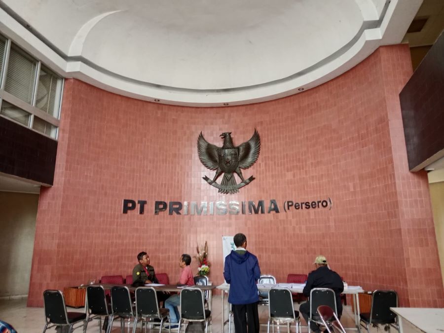 Proses penandatanganan PHK secara bertahap di PT Primissima