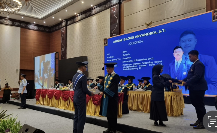 Sesi wisuda ITDA yang berlangsung di Sahid Raya Hotel Jogjakarta