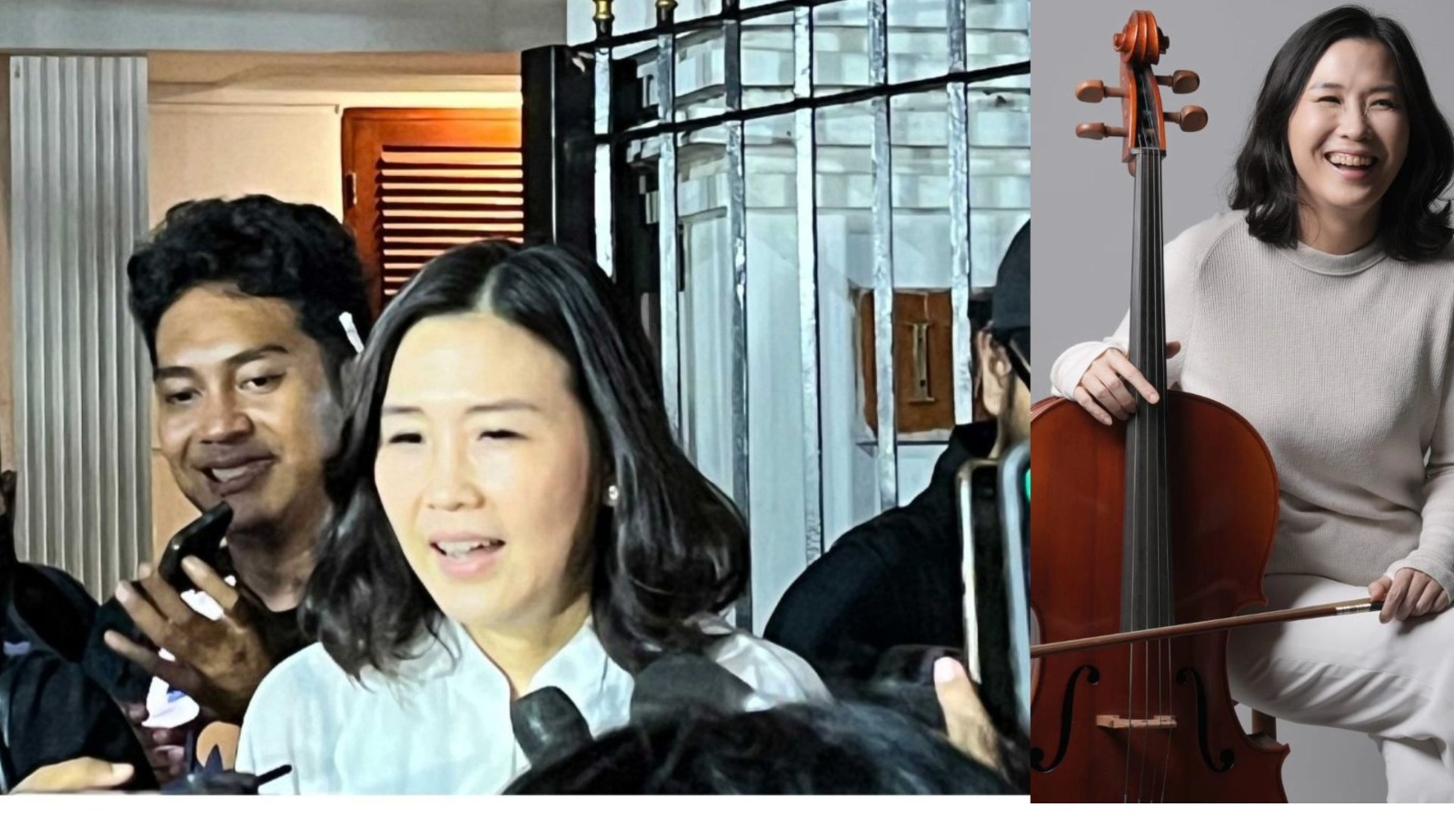 Veronica Tan saat dipanggil ke kediaman Presiden Terpilih Prabowo Subianto pada 14 Oktober 2024.