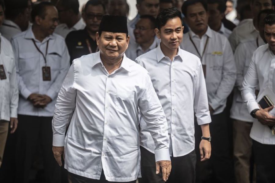 Potret Prabowo-Gibran.