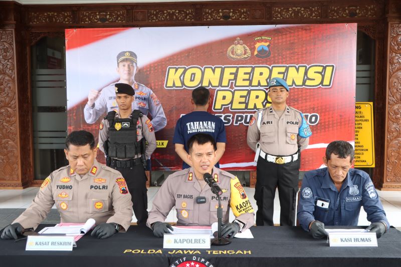 Jadi Spesialis Pencuri Sepeda Motor, Pria Asal Purworejo Ditangkap Polisi.