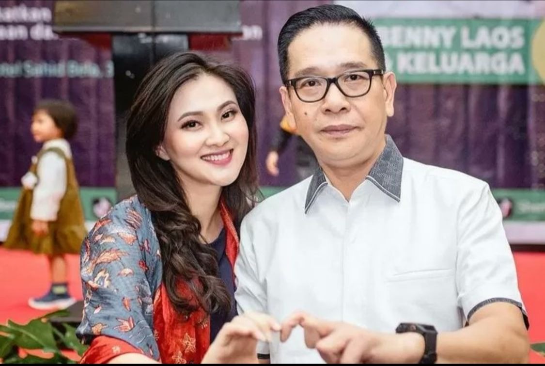 Benny Laos dan isterinya, Sherly Tjoanda.