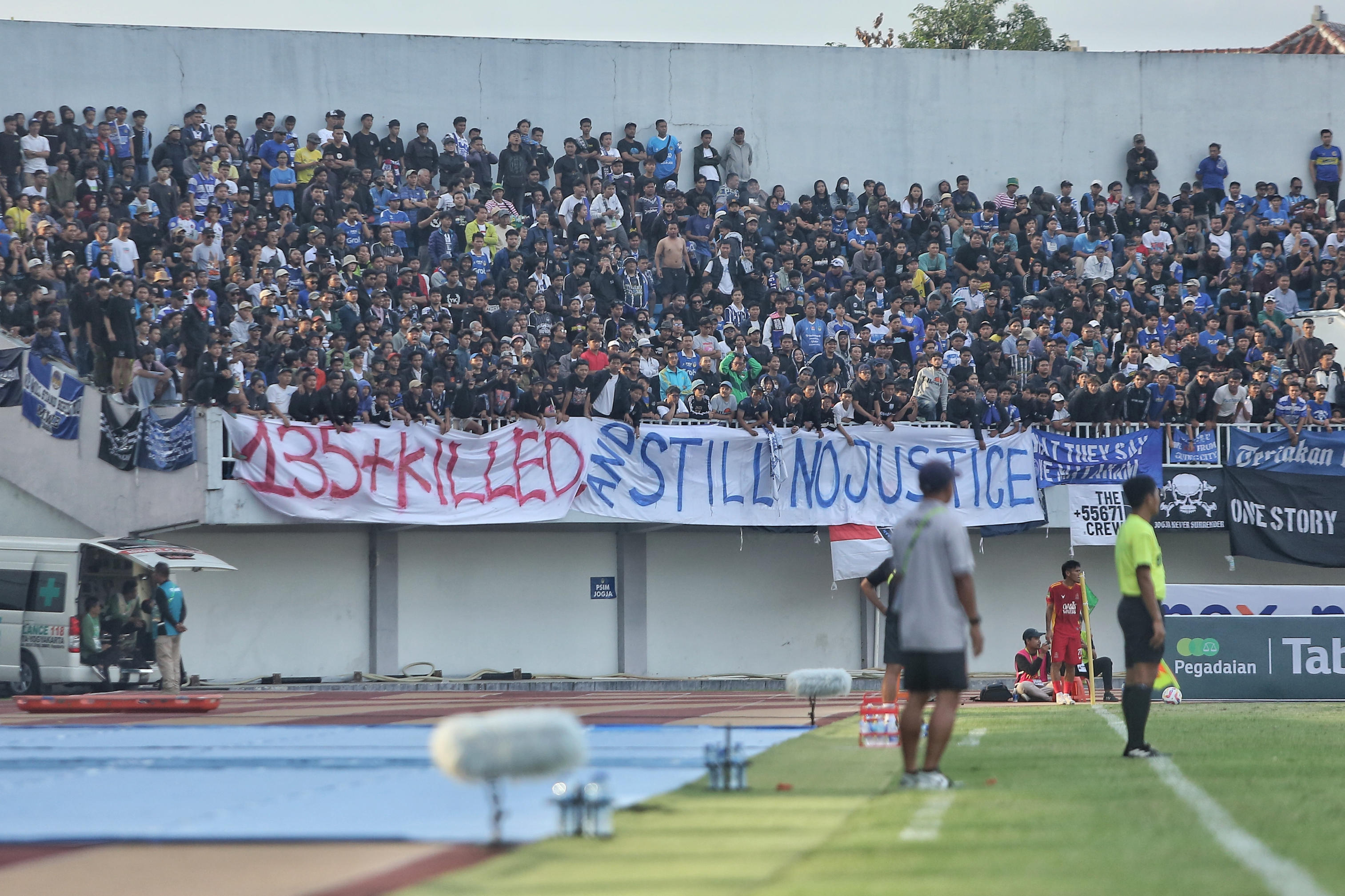 Laga PSIM Jogja vs Persijap Jepara di Stadion Mandala Krida, Rabu (2/10).