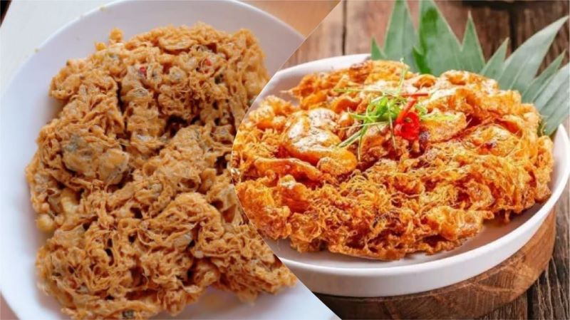 Ilustrasi telur barendo ala nasi Padang.