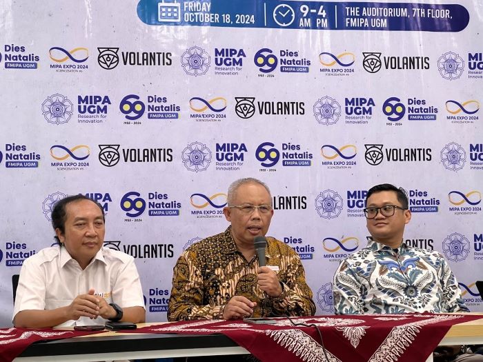 LAUNCHING: UGM bekerja sama dengan Volantis Technology saat meluncurkan program akselerator di UGM Rabu (17/10/2024).