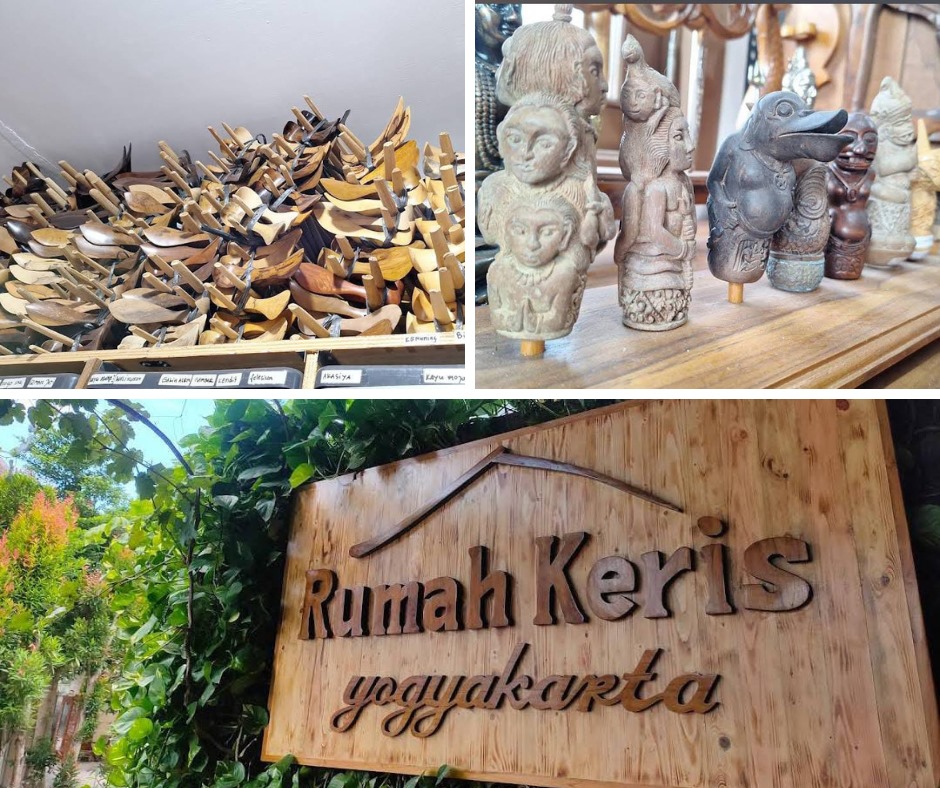 Menggali warisan budaya Indonesia di Rumah Keris Yogyakarta.