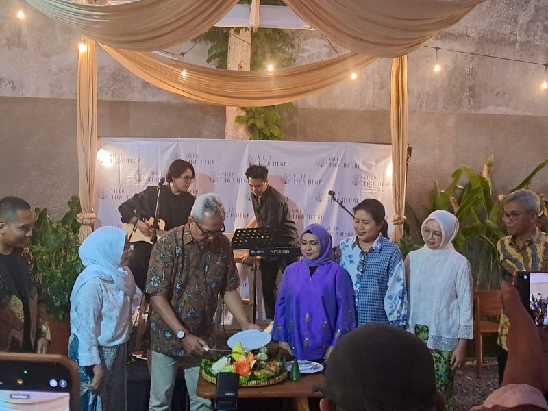 Soft Opening Villa Tiga Negri Yogyakarta.