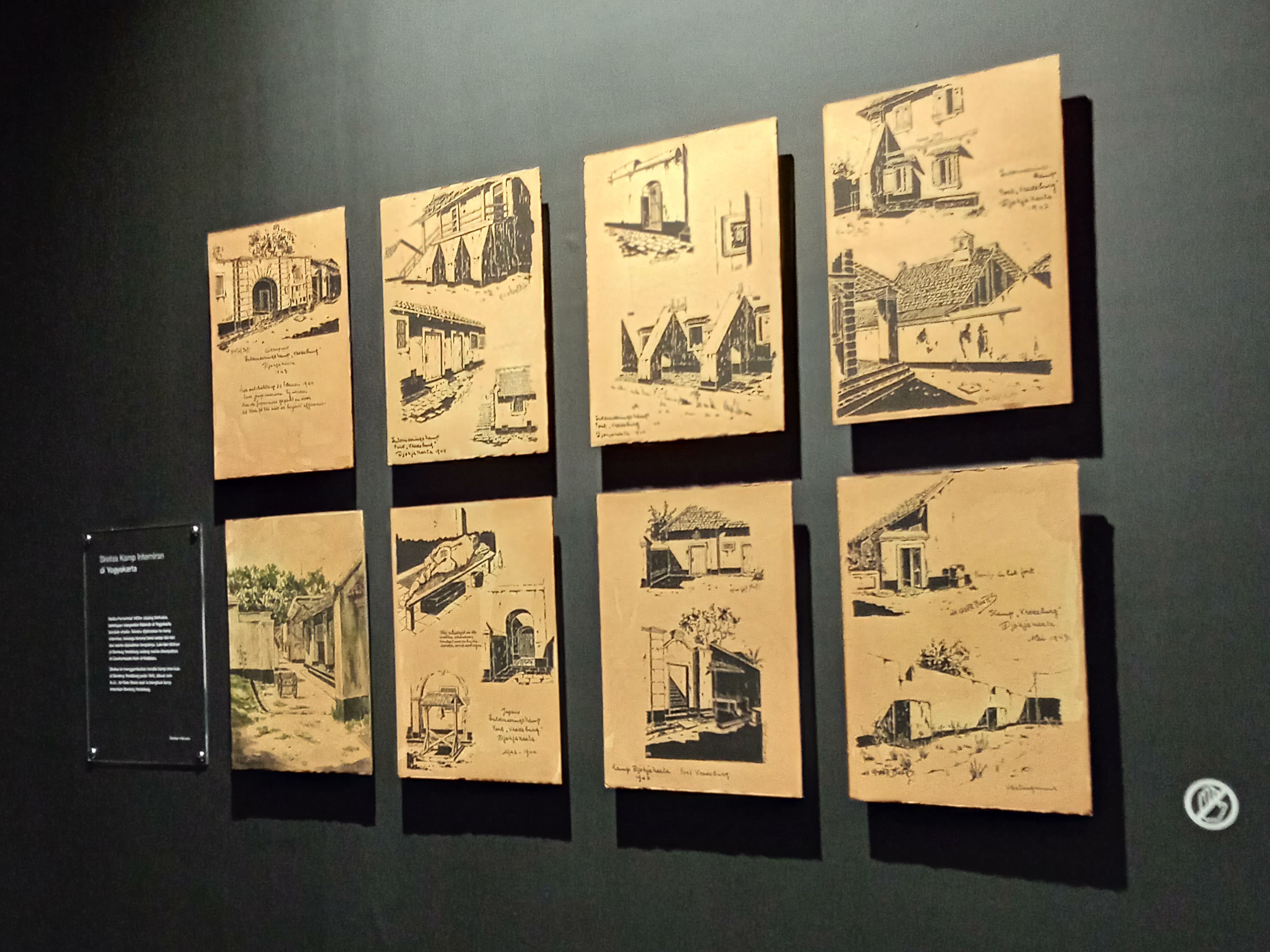 Dokumentasi salah satu arsip foto di Diorama Arsip Jogja.