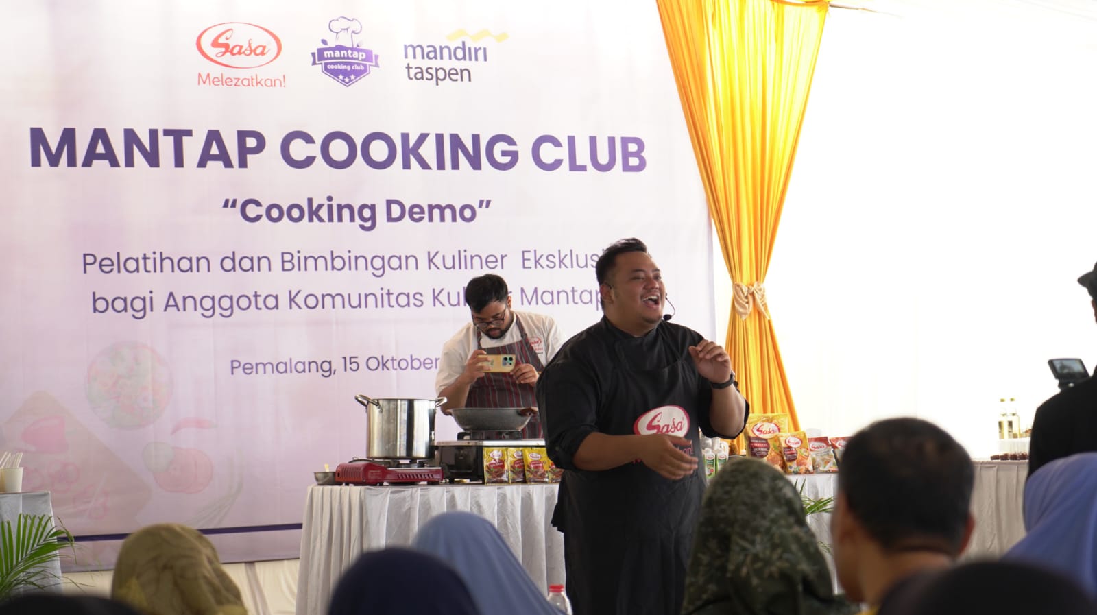 Pilar Mantap Sejahtera, Bank Mandiri Taspen Gelar Pelatihan Kuliner Mantap Cooking Club di Pemalang