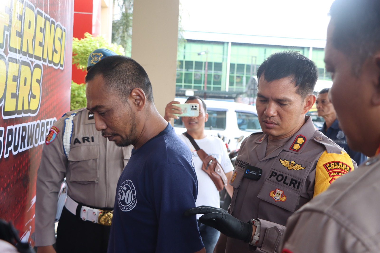 SOK JAGO: Pria asal Desa Surorejo, Banyuurip, Purworejo ditangkap polisi lantaran melakukan aksi premanisme di wilayah Kabupaten Purworejo.