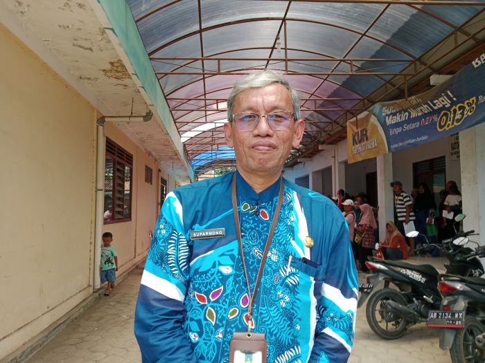 Plt Kepala Dinas Pertanian Pangan dan Perikanan (DP3) Suparmono