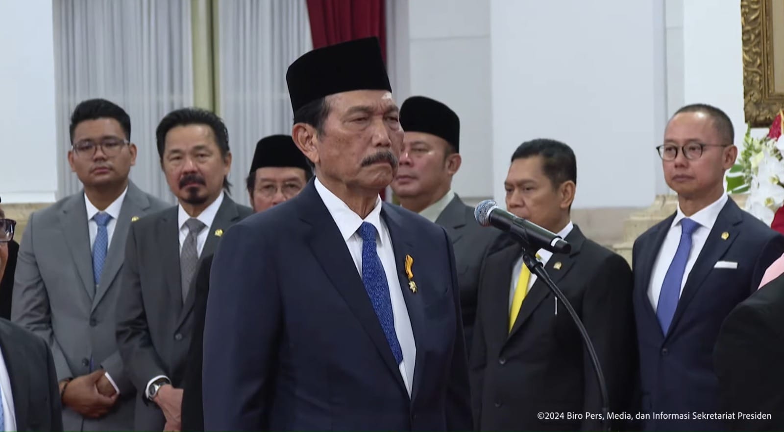 Luhut masuk pemerintahan Prabowo-Gibran.