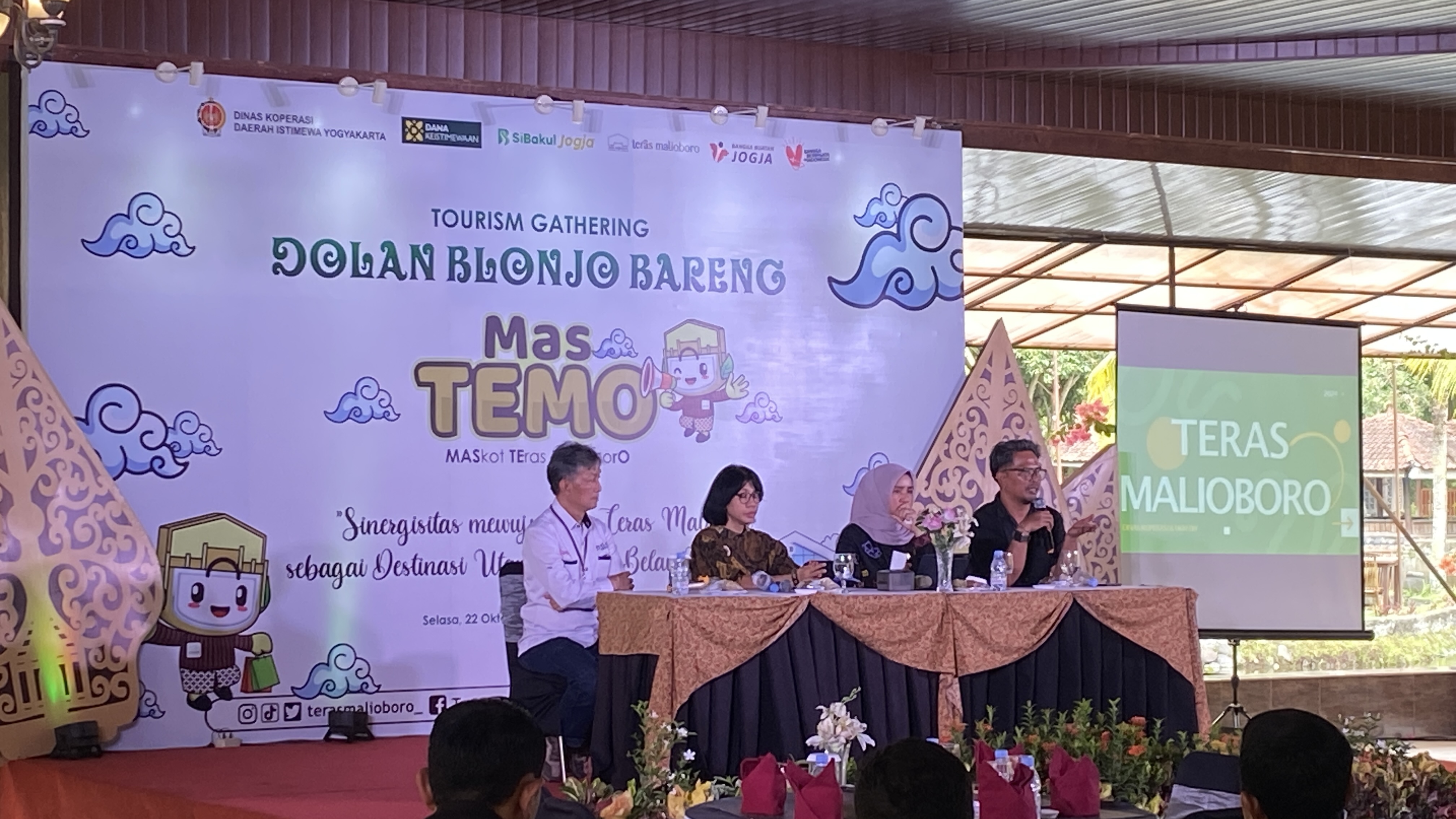 Suasana Tourism Gathering yang digawangi oleh Dinkop UKM DIY