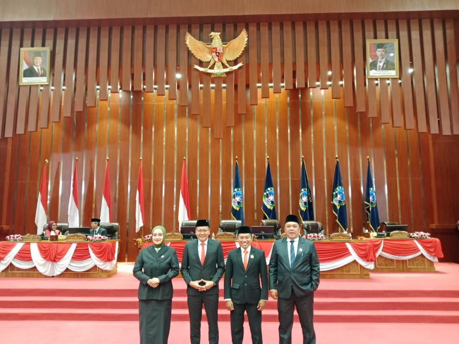 Pimpinan definitif DPRD Sleman periode 2024-2029