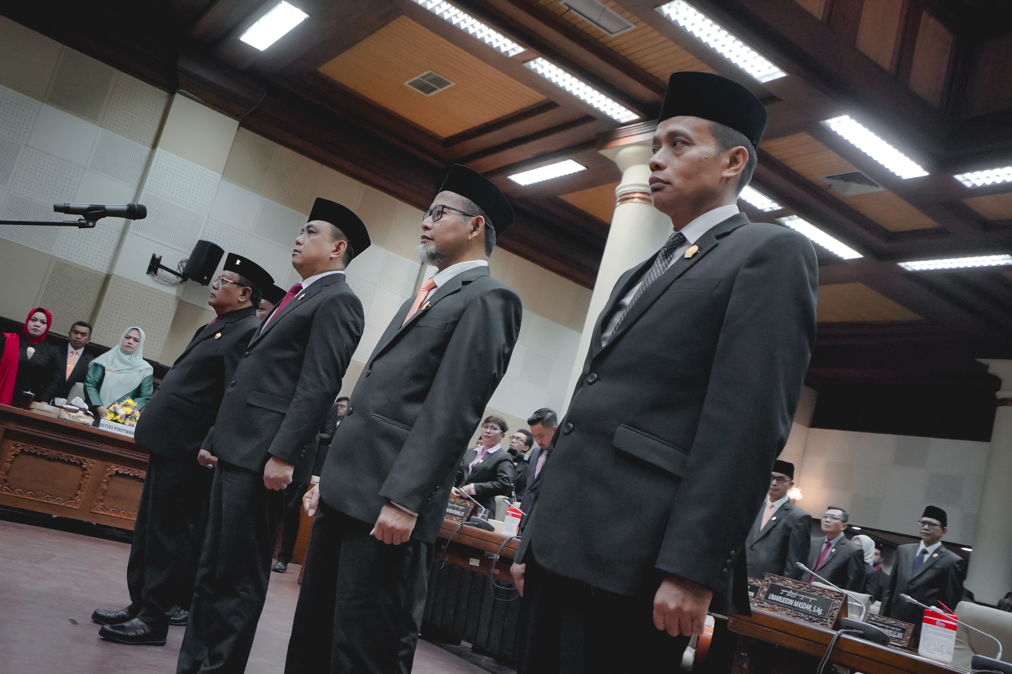 Pelantikan empat pimpinan DPRD DIY