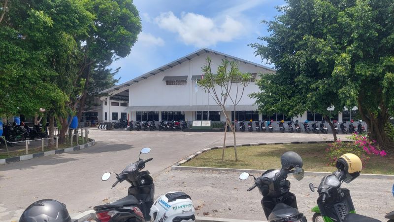 INI LHO: Pabrik rambut palsu masih beraktivitas walaupun telah melakukan PHK pada ratusan pekerja Rabu (23/10/2024).