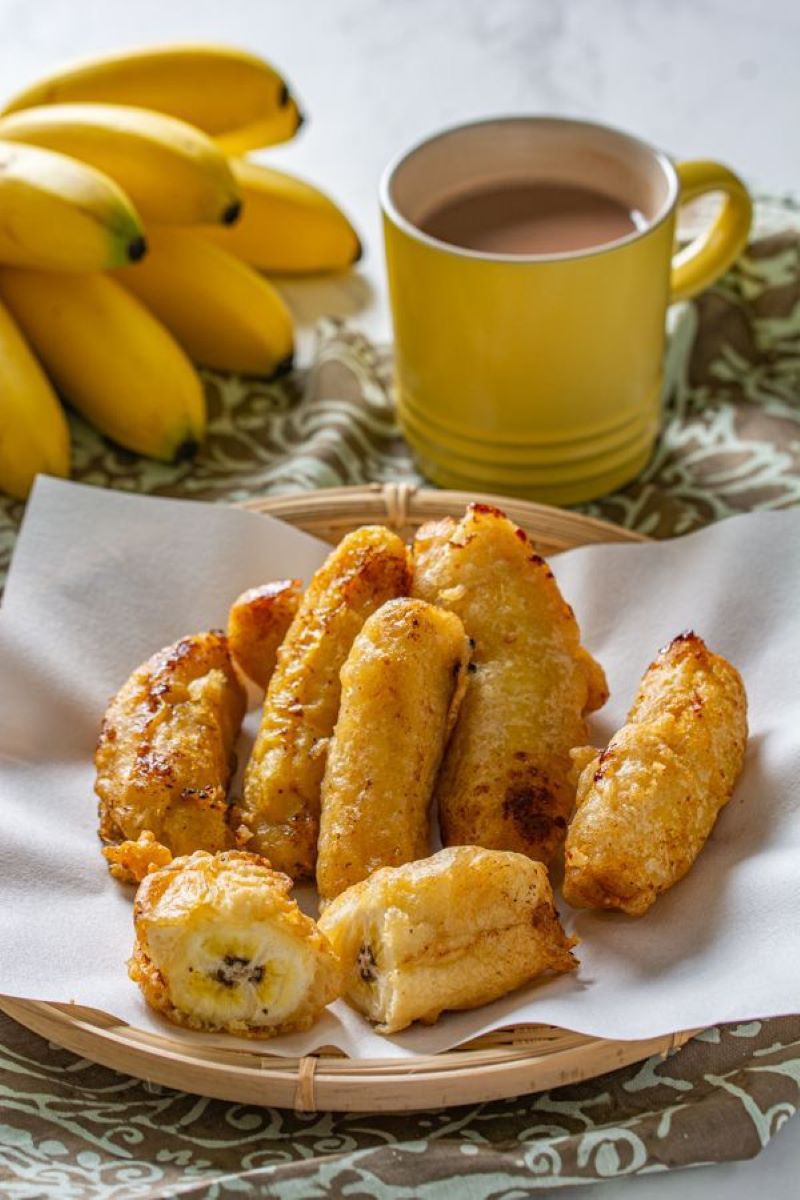 Pisang goreng.