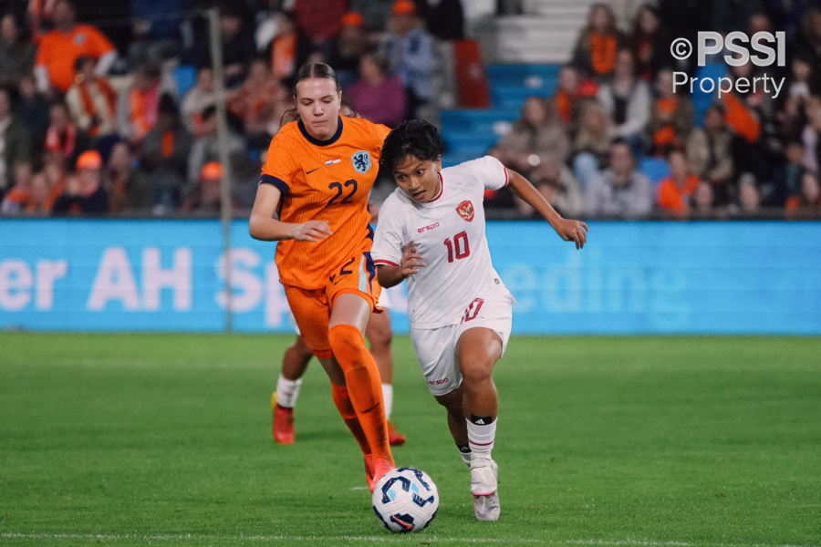 Pertarungan Timnas Putri Indonesia dalam ajang uji coba kontra Belanda