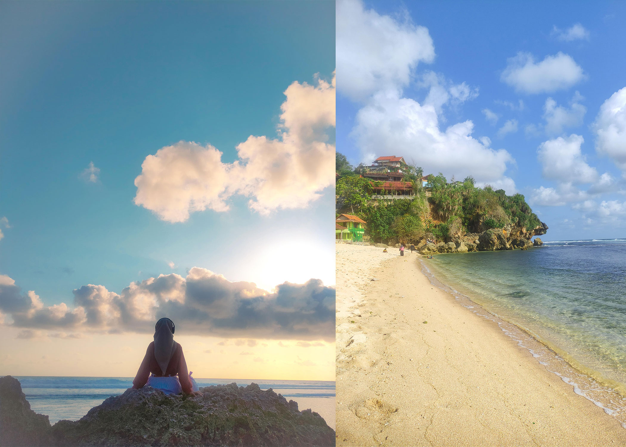 Pesona Pantai Sundak.