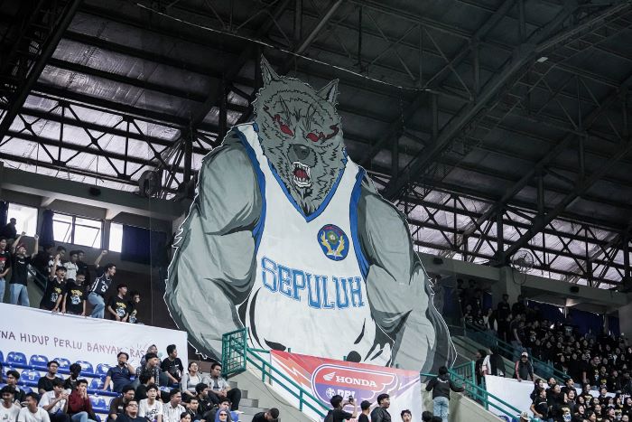 Gambar Serigala Simbol Semangat Tim Smuten untuk Bisa Raih Hasil Terbaik